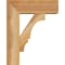 Ekena Millwork Balboa Block Rough Sawn Bracket w/ Offset Brace, Western Red Cedar, 6"W x 16"D x 20"H BKT0604X16X20BOA05RWR - alternate 2
